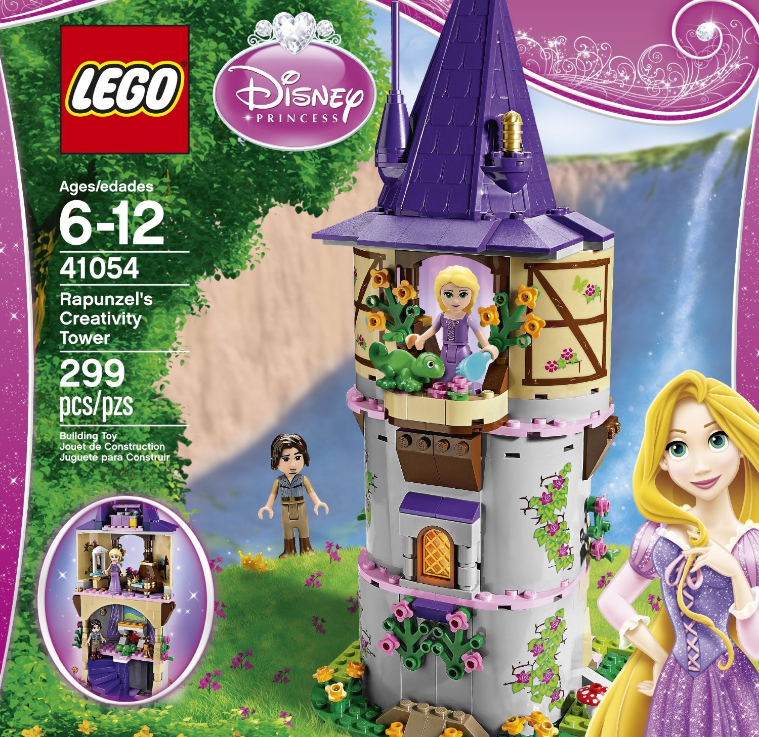 rapunzel lego castle